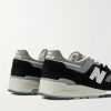 MiUS 997 Suede, Mesh and Leather Sneakers - BK MiUS 997 Suede, Mesh and Leather Sneakers - BK