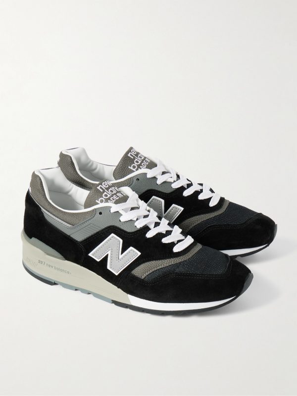 MiUS 997 Suede, Mesh and Leather Sneakers - FR MiUS 997 Suede, Mesh and Leather Sneakers - FR
