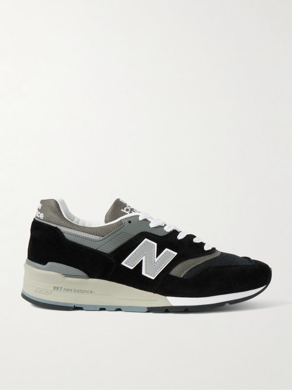 MiUS 997 Suede, Mesh and Leather Sneakers MiUS 997 Suede, Mesh and Leather Sneakers