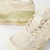 MiUS 990v4 Rubber and Mesh-Trimmed Full-Grain Leather Sneakers - CU