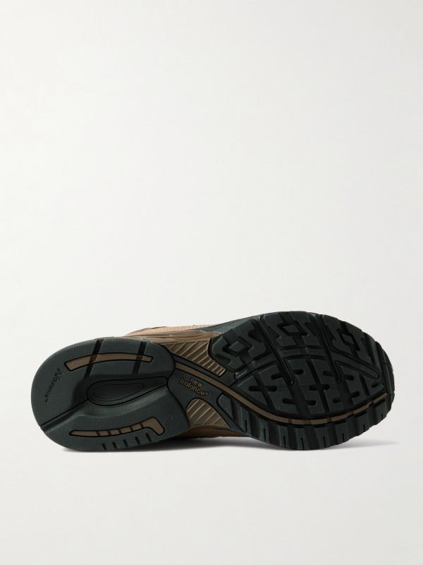993 Leather-Trimmed Mesh and Suede Sneakers - E1