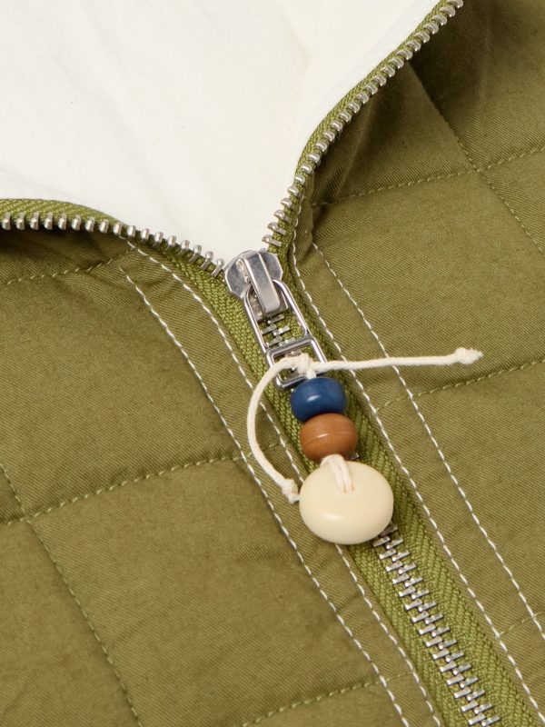 Saturn Patchwork Organic Cotton Gilet - CU Saturn Patchwork Organic Cotton Gilet - CU