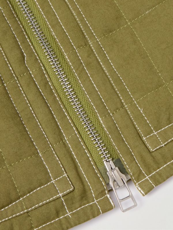 Saturn Patchwork Organic Cotton Gilet - E1 Saturn Patchwork Organic Cotton Gilet - E1