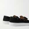 Monta Tasselled Suede Boat Shoes - BK