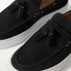 Monta Tasselled Suede Boat Shoes - CU