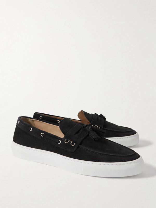 Monta Tasselled Suede Boat Shoes - FR