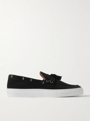 Monta Tasselled Suede Boat Shoes Monta Tasselled Suede Boat Shoes