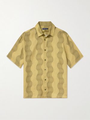 Castro Striped Linen Shirt
