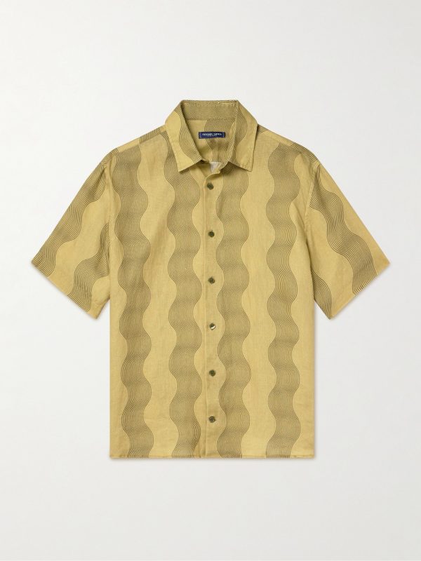 Castro Striped Linen Shirt Castro Striped Linen Shirt