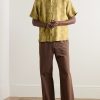 Castro Striped Linen Shirt - OU Castro Striped Linen Shirt - OU