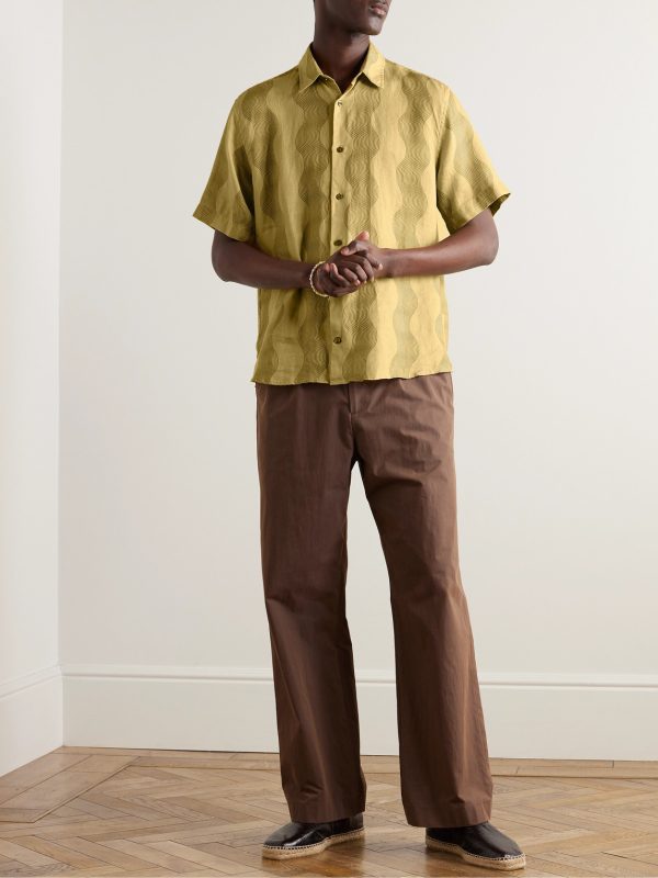 Castro Striped Linen Shirt - OU Castro Striped Linen Shirt - OU
