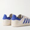 + Pharrell Williams Humanrace Samba Suede-Trimmed Leather Sneakers - BK + Pharrell Williams Humanrace Samba Suede-Trimmed Leather Sneakers - BK