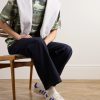 + Pharrell Williams Humanrace Samba Suede-Trimmed Leather Sneakers - OU + Pharrell Williams Humanrace Samba Suede-Trimmed Leather Sneakers - OU