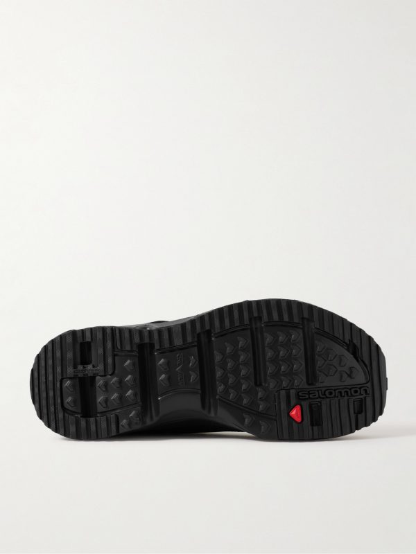 Marie-Jeanne Nubuck-Trimmed Mesh Sneakers - E1