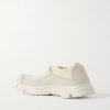 Marie-Jeanne Nubuck-Trimmed Mesh Sneakers - BK