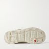 Marie-Jeanne Nubuck-Trimmed Mesh Sneakers - E1