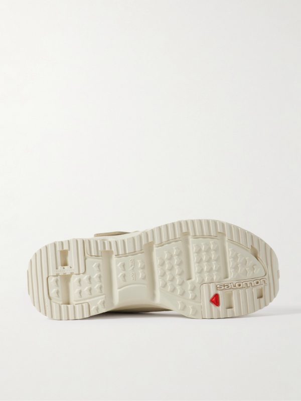 Marie-Jeanne Nubuck-Trimmed Mesh Sneakers - E1