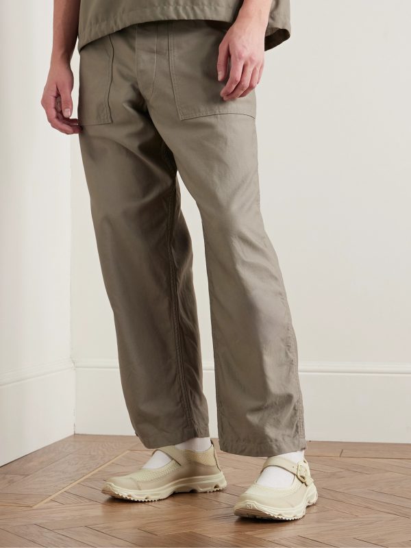 Marie-Jeanne Nubuck-Trimmed Mesh Sneakers - OU