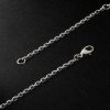 Bar White Gold Smoky Quartz Necklace - BK Bar White Gold Smoky Quartz Necklace - BK
