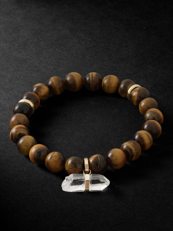 14-Karat Gold Multi-Stone Bracelet