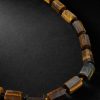 Oracle 14-Karat Gold Tiger's Eye Necklace