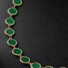 14-Karat Gold and Malachite Bracelet - CU 14-Karat Gold and Malachite Bracelet - CU