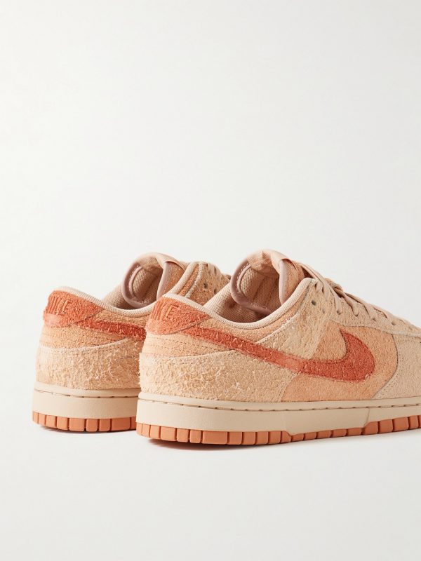 Dunk Low Brushed-Suede Sneakers - BK Dunk Low Brushed-Suede Sneakers - BK