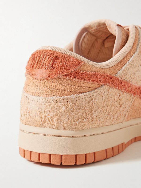 Dunk Low Brushed-Suede Sneakers - CU Dunk Low Brushed-Suede Sneakers - CU
