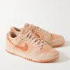 Dunk Low Brushed-Suede Sneakers - FR Dunk Low Brushed-Suede Sneakers - FR