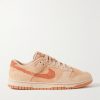 Dunk Low Brushed-Suede Sneakers Dunk Low Brushed-Suede Sneakers