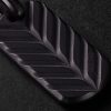 Chevron Titanium and Sterling Silver Diamond Pendant - CU Chevron Titanium and Sterling Silver Diamond Pendant - CU