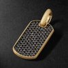 Chevron Gold Diamond Pendant Chevron Gold Diamond Pendant