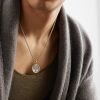 Life and Death 18-Karat Gold and Sterling Silver Pendant - FR Life and Death 18-Karat Gold and Sterling Silver Pendant - FR