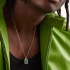 Roman 18-Karat Gold Malachite Pendant - FR Roman 18-Karat Gold Malachite Pendant - FR