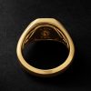 Streamline® 18-Karat Gold Onyx Signet Ring - BK