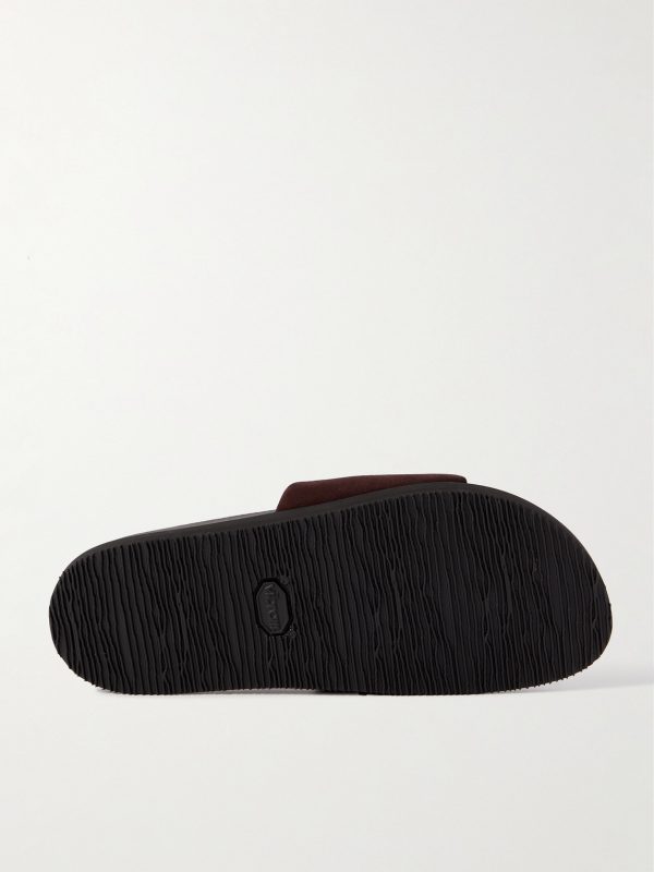Tom Padded Suede Sandals - E1
