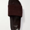 Tom Padded Suede Sandals - E2