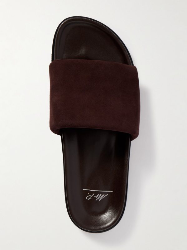 Tom Padded Suede Sandals - E2