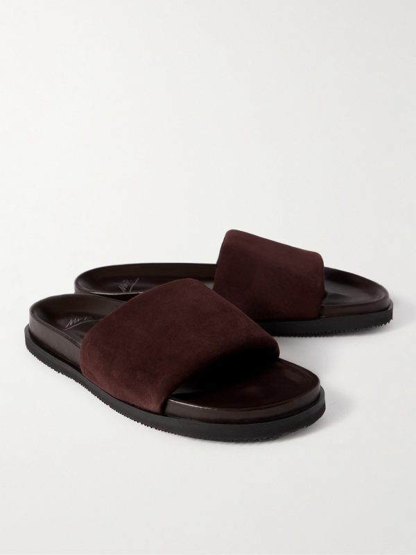 Tom Padded Suede Sandals - FR