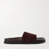 Tom Padded Suede Sandals