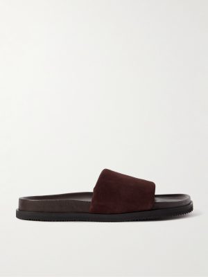 Tom Padded Suede Sandals