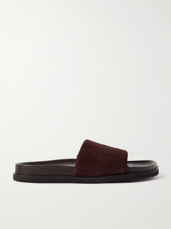 Tom Padded Suede Sandals