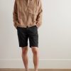 New Yorker Straight-Leg Cotton-Ripstop Drawstring Shorts - OU New Yorker Straight-Leg Cotton-Ripstop Drawstring Shorts - OU