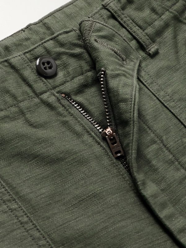 Slim-Fit Straight-Leg Cotton Cargo Shorts - E1