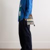 Straight-Leg Indigo-Dyed TENCEL™ Lyocell-Blend Twill Trousers - OU