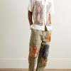Craft Ayo Convertible-Collar Embroidered Cotton Shirt - OU Craft Ayo Convertible-Collar Embroidered Cotton Shirt - OU