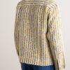 Striped Cotton Jacket - BK Striped Cotton Jacket - BK