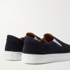 Larry Suede Slip-On Sneakers - BK Larry Suede Slip-On Sneakers - BK