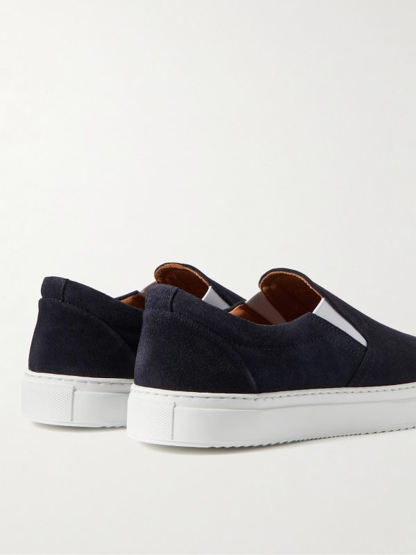 Larry Suede Slip-On Sneakers - BK Larry Suede Slip-On Sneakers - BK