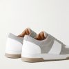 Atticus Suede and Full-Grain Leather Sneakers - BK